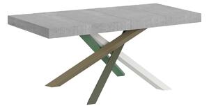 Tavolo Allungabile 130/234x90x77 cm Volantis Premium Cemento