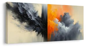 Quadro su tela – Contrasto dinamico degli elementi