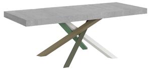 Tavolo Allungabile 180/284x90x77 cm Volantis Premium Cemento