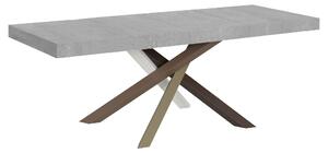 Tavolo Allungabile 160/264x90x77 cm Volantis Premium Cemento