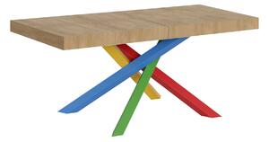 Tavolo Allungabile 120/224x90x77 cm Volantis Premium Quercia Natura