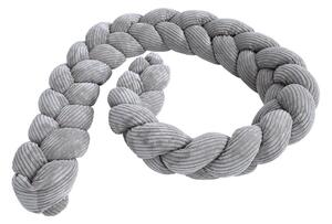 Paracolpi grigio in velluto a coste 300 cm – Meowbaby