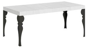Tavolo Allungabile 90/246x90x77 cm Paxon Premium Bianco Frassino