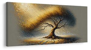 Quadro su tela – Maestoso albero della vita splendente