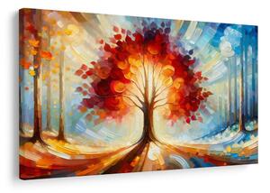 Quadro su tela – Albero della vita luminoso
