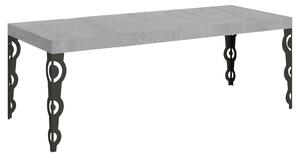Tavolo Allungabile 160/264x90x77 cm Karamay Premium Cemento