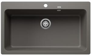 Lavello Blanco NAYA XL, dimensioni 860 x 510 mm, colore grigio vulcano, codice prodotto 527316