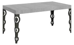 Tavolo Allungabile 120/224x90x77 cm Karamay Premium Cemento