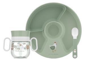 Set da pranzo per bambini in plastica 3 pz Little Farm by Little Dutch – Mepal