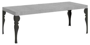 Tavolo Allungabile 160/264x90x77 cm Paxon Premium Cemento