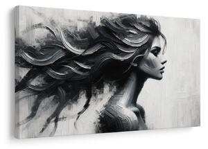 Quadro su tela – Sagoma femminile misteriosa
