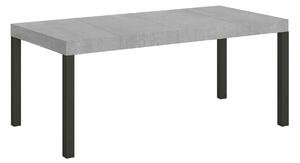 Tavolo Allungabile 90/246x90x77 cm Everyday Premium Cemento