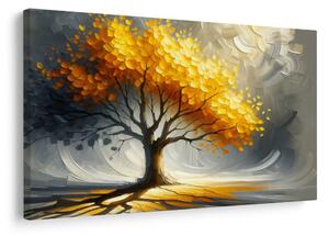 Quadro su tela – Albero della vita autunnale splendente