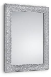 Specchio da Parete 55x70x1,7 cm in Plastica Farina Cromo