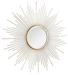 Specchio da Parete 60x60x3,5 cm in Metallo Susi Oro