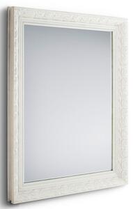 Specchio da Parete 55x70x3,5 cm in Legno Tanja Bianco