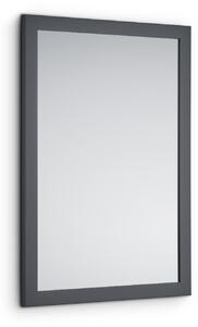 Specchio da Parete 48x68x1,6 cm in Legno Kim Antracite