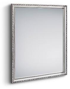 Specchio da Parete 34x45x2 cm in Legno Lola Argento
