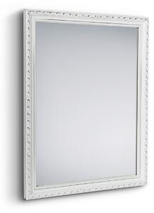 Specchio da Parete 34x45x2 cm in Legno Lola Bianco