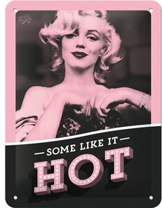 Targa in metallo Marilyn Monroe - Some Like It Hot