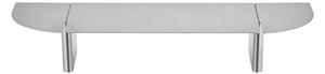 Mensola color argento opaco in acciaio inox 80 cm Oru – Blomus