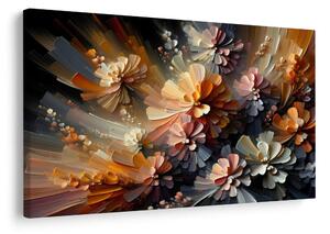 Quadro su tela – Armonia di colori in fiore