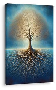Quadro su tela – Albero della vita solitario