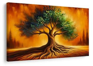 Quadro su tela – Albero della vita splendente