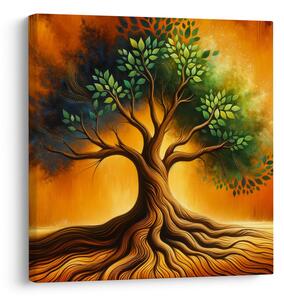 Quadro su tela – Magico albero della vita