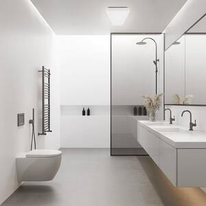 MEGAMAN Plafoniera soffitto Bruno, Bianco / Opale, Bagno, Plastica, Moderno, Plafoniera