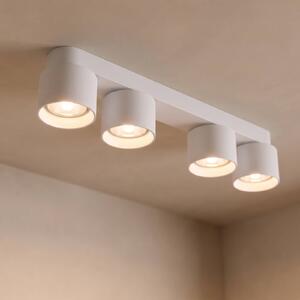 Nordlux Plafoniera soffitto Pitcher, dimmerabile, Bianco / Opale, Soggiorno / Sala da pranzo, Metallo, Moderno, Plafoniera