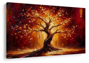 Quadro su tela – Albero della vita splendente