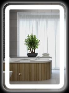 Specchio Bagno con LED a 3 Temperature e Interruttore Touch 70x50 cm Antiappannamento
