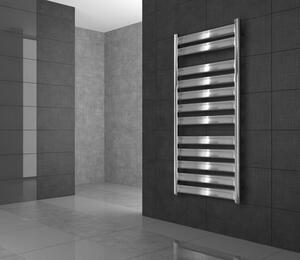 ECD Germany Design radiatore da bagno Tharr, 500x950 mm, cromo, design pannello radiatore pannello radiatore radiatore radiatore scaldasalviette senza elemento riscaldante