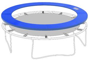 Bordo di protezione per trampolino Ø305 cm Blu