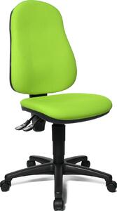 Topstar Home Office sedia da ufficio POINT 60 sedia da scrivania senza braccioli in tessuto sedia girevole
