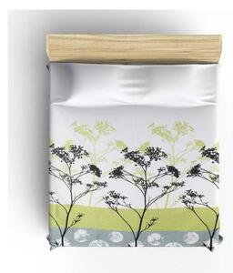 Copriletto matrimoniale in cotone leggero Verde, 200 x 230 cm Belezza - Mijolnir