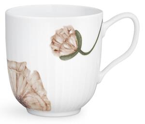 Tazza in porcellana bianca Poppy, 330 ml Hammershøi - Kähler Design