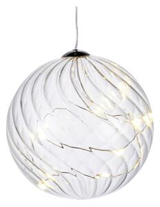 Decorazione luminosa a LED Sfera, Ø 10 cm Wave - Sirius