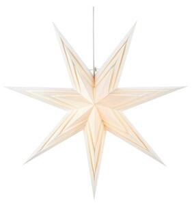 Decorazione luminosa a sospensione bianca con motivo natalizio ø 70 cm Sombra - Markslöjd