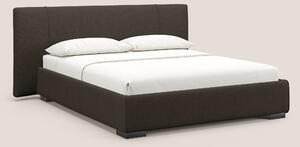 Omero letto imbottito contenitore sfoderabile in tessuto fiammato impe