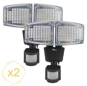 Proiettore solare LED EZIlight® Solar pro 2 - Confezione da 2 lampade