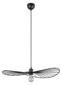 Nero opaco apparecchio a sospensione ø 60 cm Chapeau - Reality