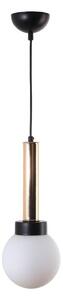 Lampada a sospensione con paralume in vetro ø 15 cm Cota - Squid Lighting