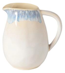 Brocca in gres bianco e blu , 1,8 l Brisa - Costa Nova