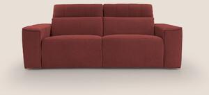 Clark Divano modulare con opzione relax elettrico in tessuto smacchiab