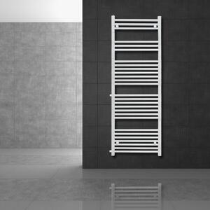 LuxeBath radiatore bagno attacco laterale, 500x1600 mm, bianco, diritto, senza elemento riscaldante