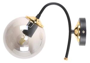 Lampada da parete nero-grigio ø 15 cm Yoyo - Squid Lighting