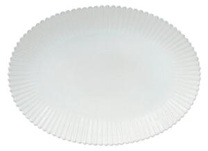 Piatto da portata in gres bianco 37x51 cm Pearl - Costa Nova