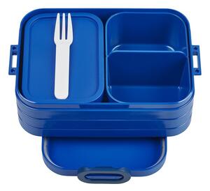 Scatola per snack con forchetta 3 pz Vivid blue - Mepal